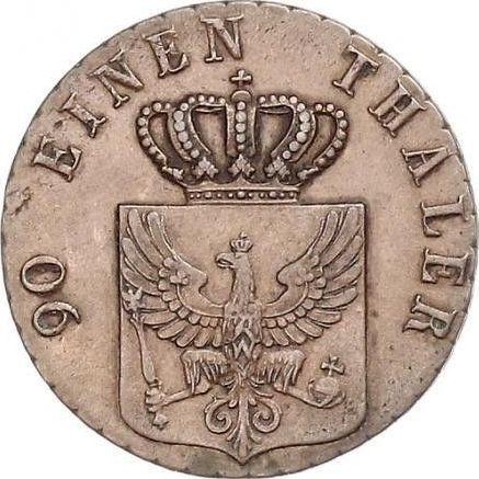 Anverso 4 Pfennige 1824 D - valor de la moneda  - Prusia, Federico Guillermo III