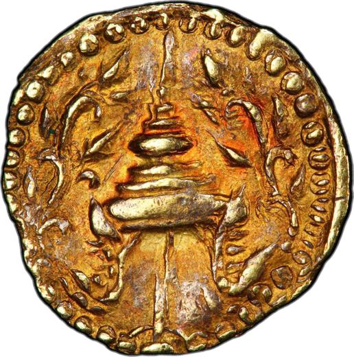 Аверс монеты - Фуанг 1856 года - цена золотой монеты - Таиланд, Рама IV