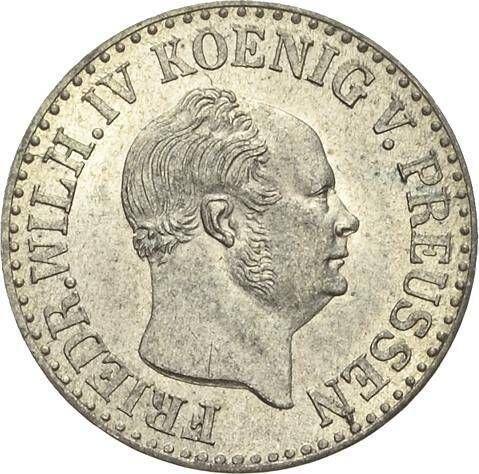 Аверс монеты - 1/2 серебряных гроша 1855 года A - цена серебряной монеты - Пруссия, Фридрих Вильгельм IV