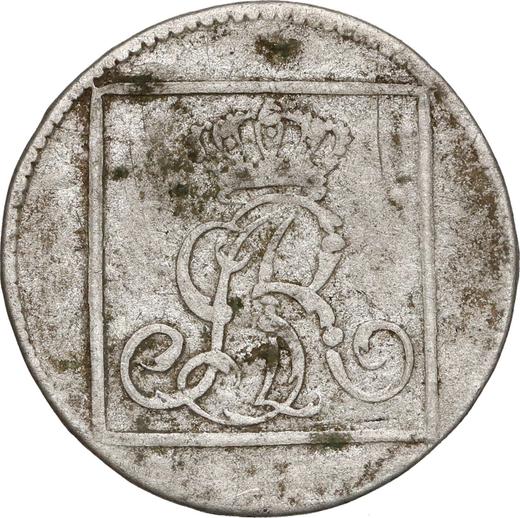 Anverso Grosz de plata (1 grosz) (Srebrnik) 1773 AP - valor de la moneda de plata - Polonia, Estanislao II Poniatowski