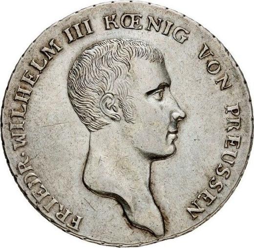Anverso Tálero 1812 A "Visita del rey a la casa de moneda" - valor de la moneda de plata - Prusia, Federico Guillermo III