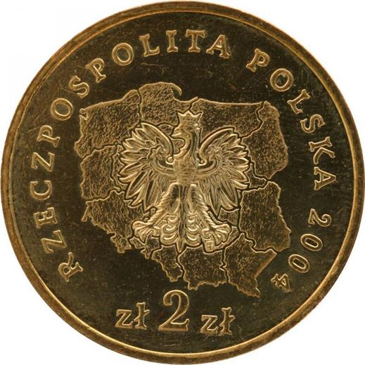Аверс монеты - 2 злотых 2004 года MW "Подляское воеводство" - цена  монеты - Польша, III Республика после деноминации