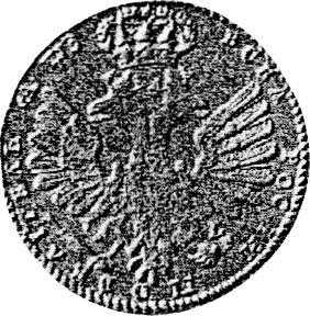 Revers 6 Groschen ҂АΨЗ (1707) I-L "Für die Republik Polen-Litauen" - Silbermünze Wert - Rußland, Peter I