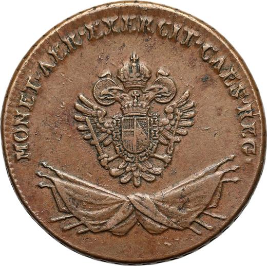 Аверс монеты - 3 гроша 1794 года "Для австрийских войск" - цена  монеты - Польша, Австрийское правление
