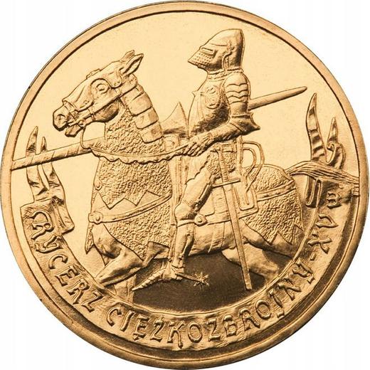 Reverse 2 Zlote 2007 MW "The Mounted Knight" -  Coin Value - Poland, III Republic after denomination