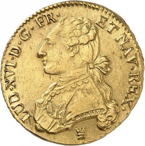 Obverse Double Louis d'Or 1775 I Limoges - France, Louis XVI