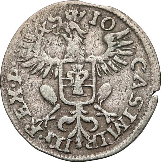 Аверс монеты - Двугрош (2 гроша) 1650 года "Тип 1650-1654" - цена серебряной монеты - Польша, Ян II Казимир