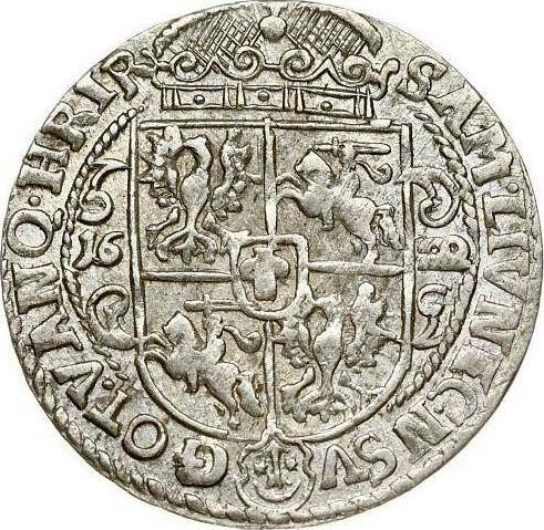 Rewers monety - Ort (18 groszy) 1622 - cena srebrnej monety - Polska, Zygmunt III