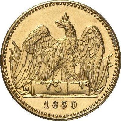 Rewers monety - Friedrichs d'or 1830 A - cena złotej monety - Prusy, Fryderyk Wilhelm III