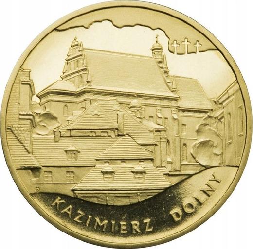 Реверс монеты - 2 злотых 2008 года MW EO "Казимеж-Дольны" - цена  монеты - Польша, III Республика после деноминации