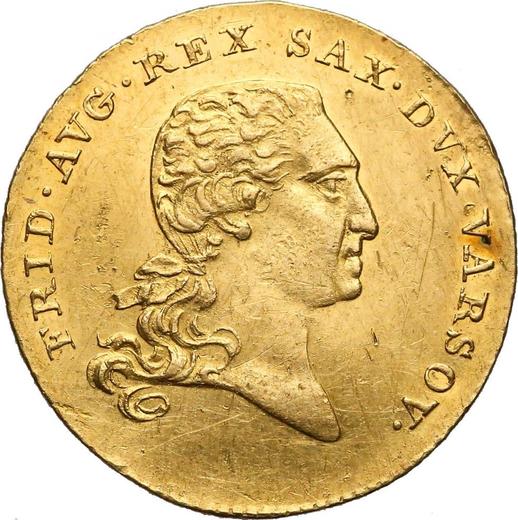 Awers monety - Dukat 1812 IB - cena złotej monety - Polska, Księstwo Warszawskie