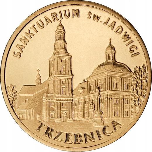 Реверс монеты - 2 злотых 2009 года MW "Тшебница" - цена  монеты - Польша, III Республика после деноминации