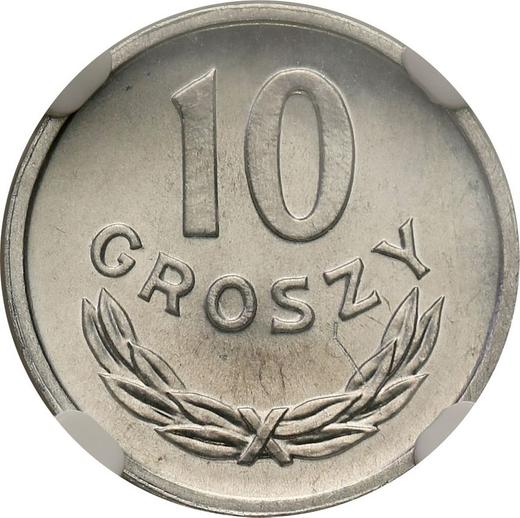 Reverse 10 Groszy 1974 - Poland, Peoples Republic