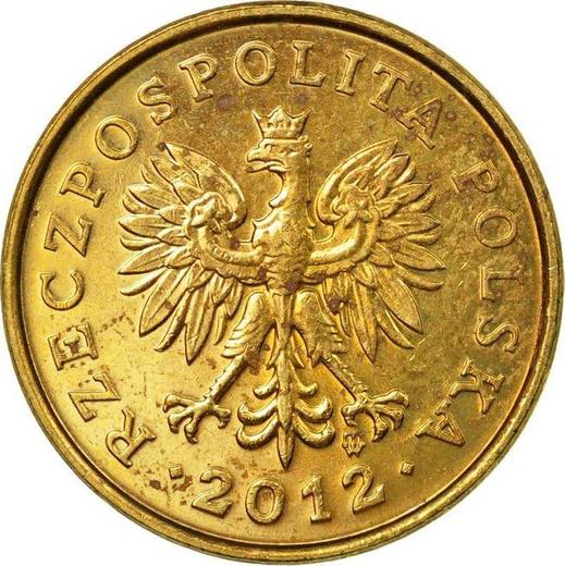 Awers monety - 2 grosze 2012 MW - cena  monety - Polska, III RP po denominacji