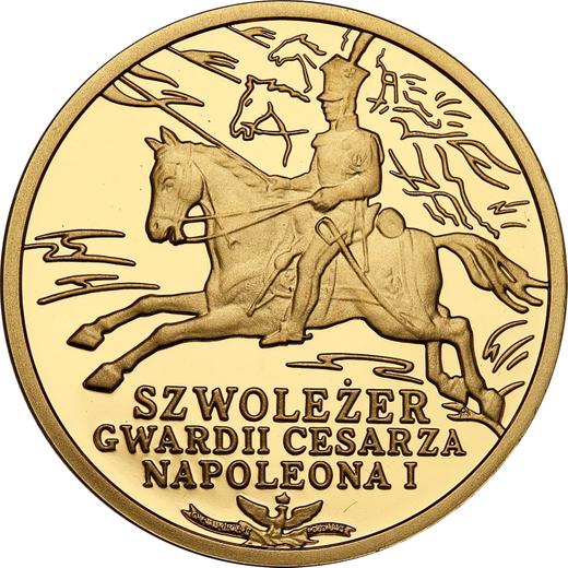 Реверс монеты - 200 злотых 2010 года MW AN "Шеволежер" - цена золотой монеты - Польша, III Республика после деноминации