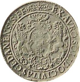 Rewers monety - Donatywa Dwudukat 1619 "Gdańsk" - cena złotej monety - Polska, Zygmunt III