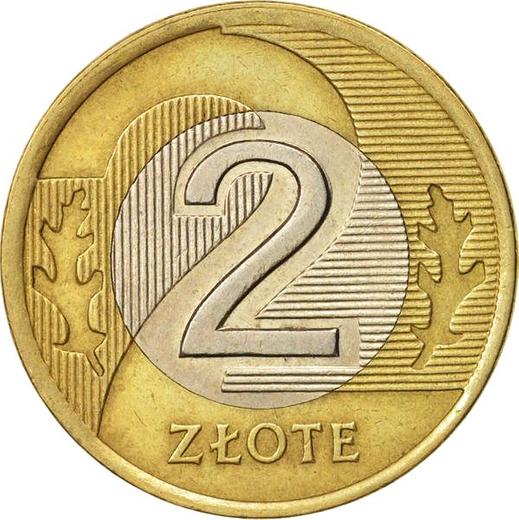 Reverse 2 Zlote 1994 MW - Poland, III Republic after denomination