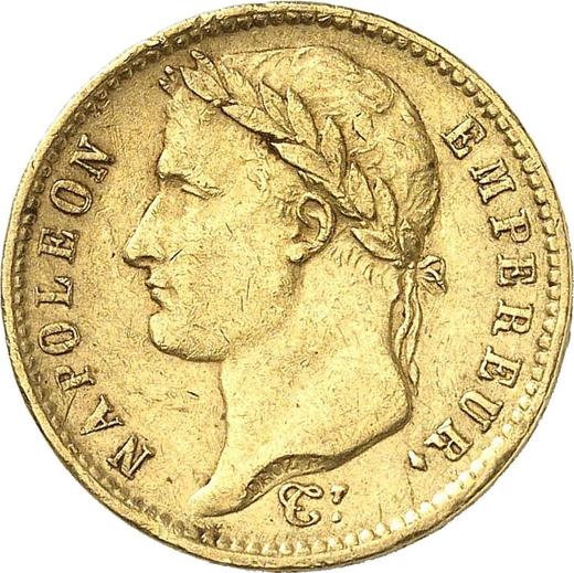 Obverse 20 Francs 1813 K "Type 1809-1815" Bordeaux - France, Napoleon I