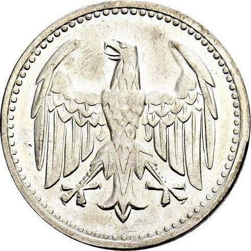Avers 3 Mark 1925 D "Typ 1924-1925" - Silbermünze Wert - Deutschland, Weimarer Republik