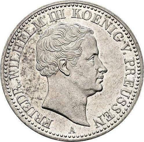 Аверс монеты - Талер 1835 года A - цена серебряной монеты - Пруссия, Фридрих Вильгельм III
