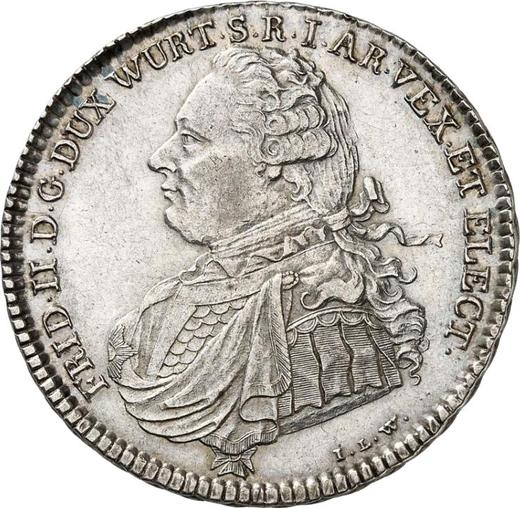 Аверс монеты - Полталера 1805 года I.L.W. - цена серебряной монеты - Вюртемберг, Фридрих I Вильгельм