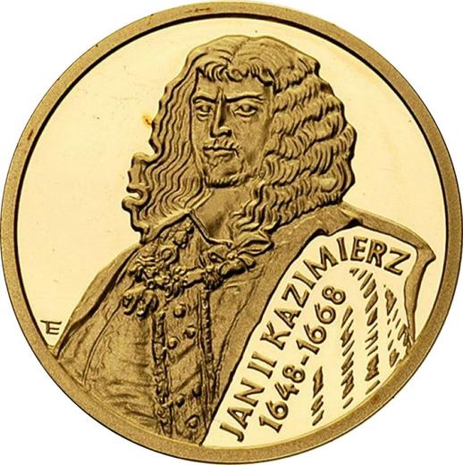 Reverse 100 Zlotych 2000 MW ET "John II Casimir" - Gold Coin Value - Poland, III Republic after denomination