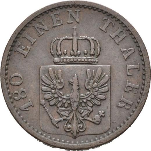 Аверс монеты - 2 пфеннига 1873 года B - цена  монеты - Пруссия, Вильгельм I