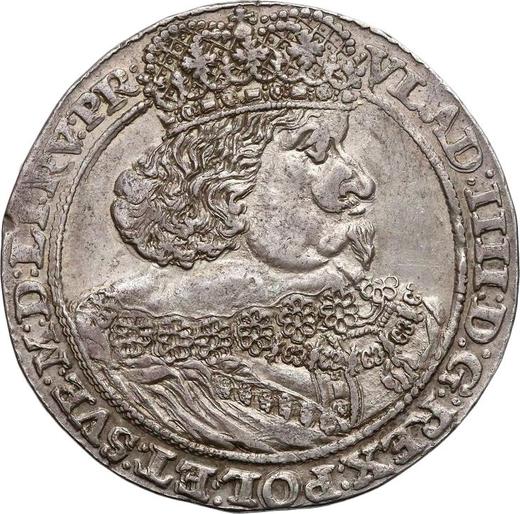 Аверс монеты - Полталера 1640 года GR "Гданьск" - цена серебряной монеты - Польша, Владислав IV