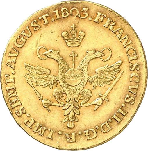 Anverso 2 ducados 1803 - valor de la moneda  - Hamburgo, Ciudad libre de Hamburgo