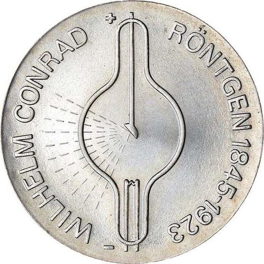 Anverso 5 marcos 1970 "Röntgen" - valor de la moneda  - Alemania, República Democrática Alemana (RDA)