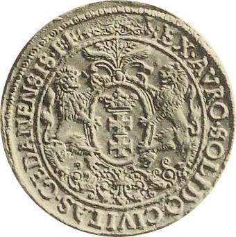 Rewers monety - Donatywa 4 dukaty 1617 "Gdańsk" - cena złotej monety - Polska, Zygmunt III
