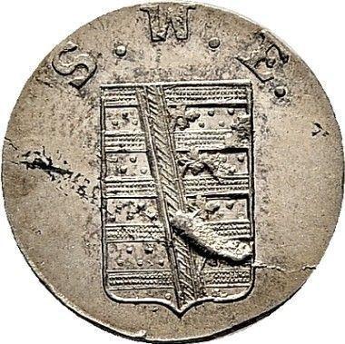 Anverso 1/48 tálero 1824 - valor de la moneda de plata - Sajonia-Weimar-Eisenach, Carlos Augusto