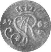 Anverso Szeląg 1768 "de corona" - valor de la moneda  - Polonia, Estanislao II Poniatowski