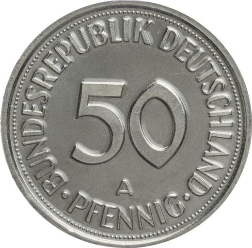 Obverse 50 Pfennig 2000 A -  Coin Value - Germany, FRG
