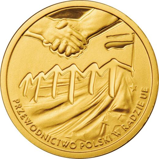 Rewers monety - 100 złotych 2011 MW "Przewodnictwo Polski w Radzie UE" - cena złotej monety - Polska, III RP po denominacji