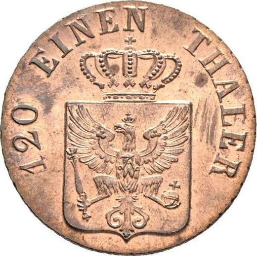 Аверс монеты - 3 пфеннига 1839 года A - цена  монеты - Пруссия, Фридрих Вильгельм III