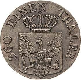 Anverso 1 Pfennig 1832 D - valor de la moneda  - Prusia, Federico Guillermo III