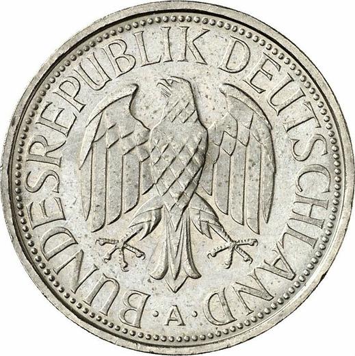 Реверс монеты - 1 марка 1990 года A - цена  монеты - Германия, ФРГ