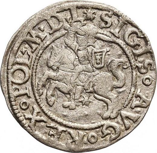 Reverso Medio grosz Sin fecha (1545-1572) "Lituania" - valor de la moneda de plata - Polonia, Segismundo II Augusto