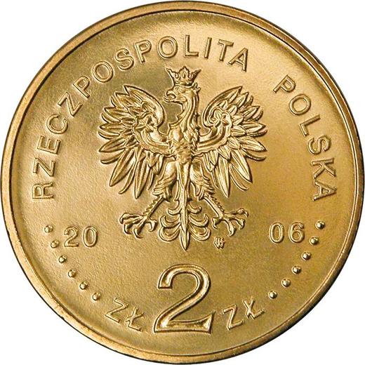 Аверс монеты - 2 злотых 2006 года MW ET "Всадник" - цена  монеты - Польша, III Республика после деноминации