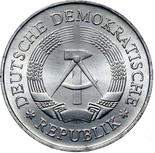 Reverso 1 marco 1978 A - valor de la moneda  - Alemania, República Democrática Alemana (RDA)