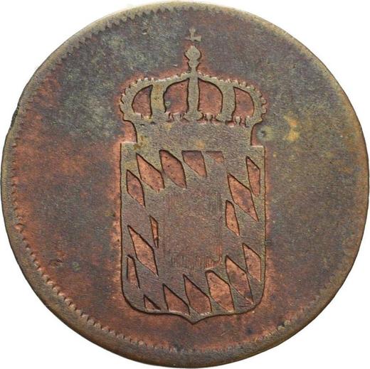 Аверс монеты - 2 пфеннига 1810 года - цена  монеты - Бавария, Максимилиан I