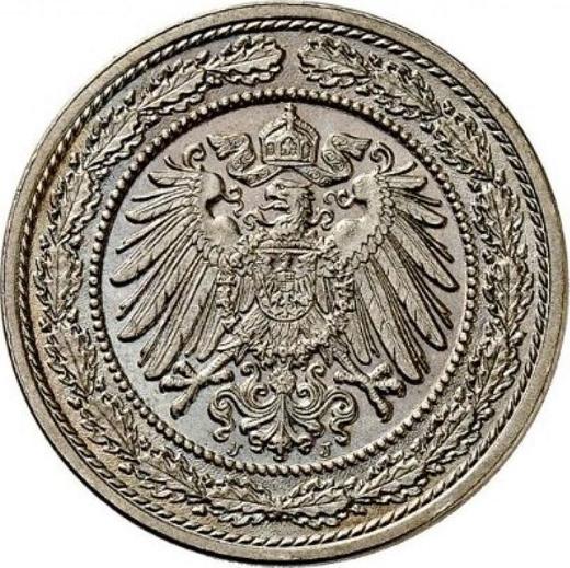Reverso 20 Pfennige 1892 J "Tipo 1890-1892" - valor de la moneda  - Alemania, Imperio alemán