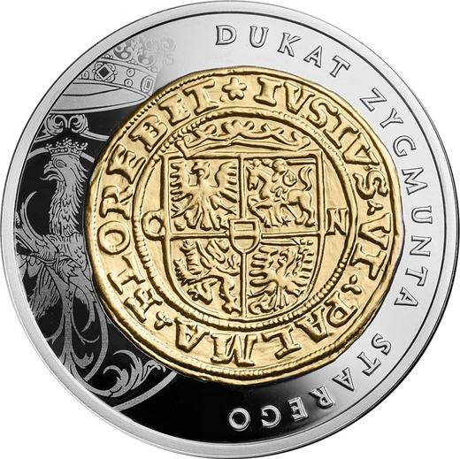 Reverso 20 eslotis 2016 MW "Ducado de Segismundo el Viejo" - valor de la moneda de plata - Polonia, República moderna