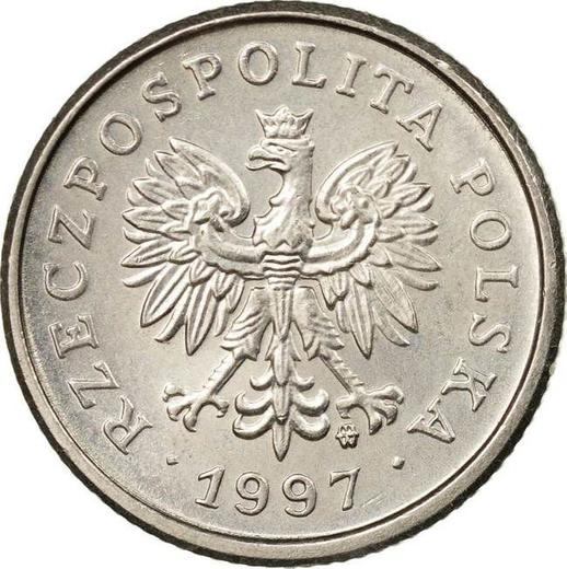 Anverso 20 groszy 1997 MW - valor de la moneda  - Polonia, República moderna