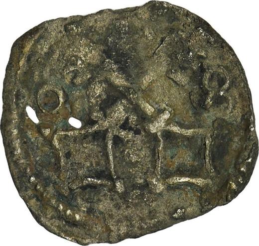 Rewers monety - Trzeciak (ternar) 1608 - cena srebrnej monety - Polska, Zygmunt III