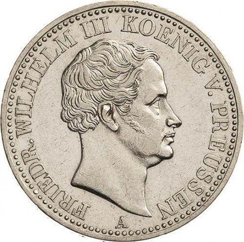 Аверс монеты - Талер 1840 года A - цена серебряной монеты - Пруссия, Фридрих Вильгельм III