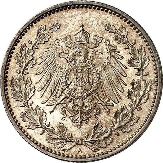 Reverse 50 Pfennig 1898 A "Type 1896-1903" - Silver Coin Value - Germany, German Empire
