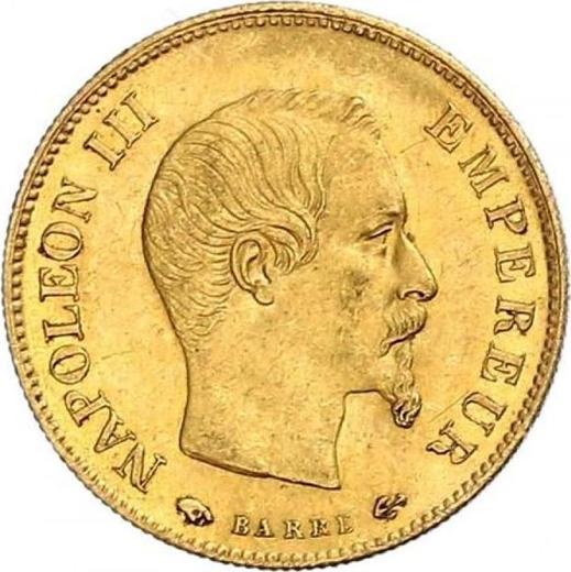 Obverse 10 Francs 1860 A "Type 1855-1860" Paris - France, Napoleon III