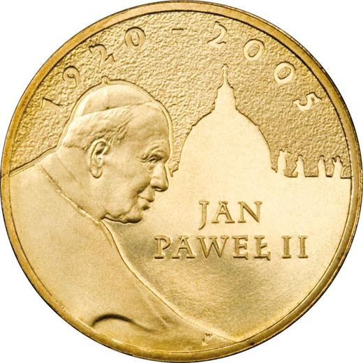 Реверс монеты - 2 злотых 2005 года MW UW "Иоанн Павел II" - цена  монеты - Польша, III Республика после деноминации